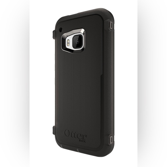 OTTERBOX DEFENDER SERIES Case for HTC One M9 Black (Black/Black) Otter Defender - Picture 3 of 10